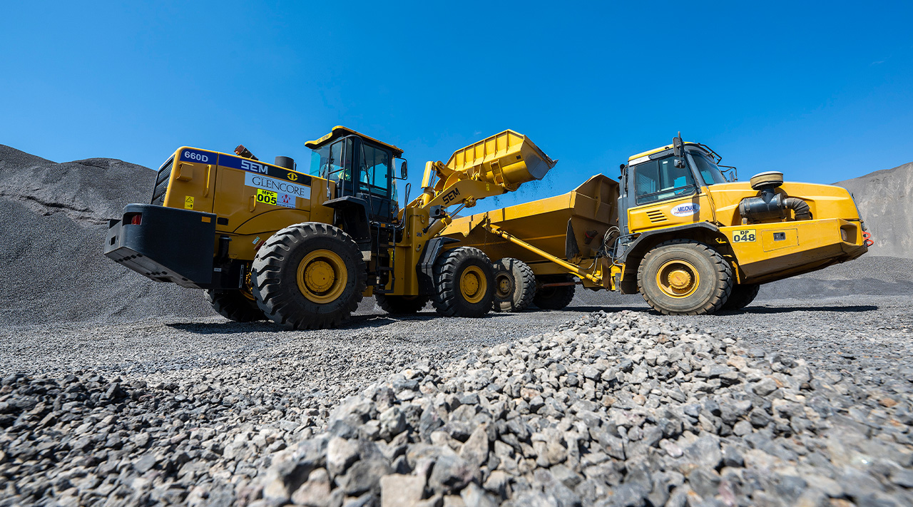glencore-ferroalloys-empowers-local-smme-with-front-end-loader-machine